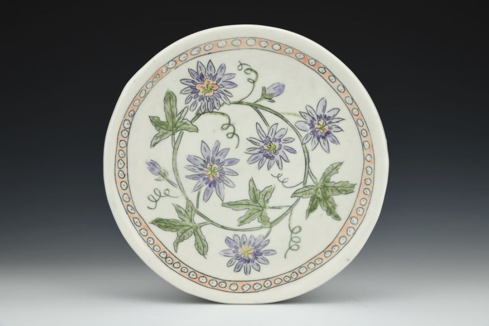 Passion Flower Plate