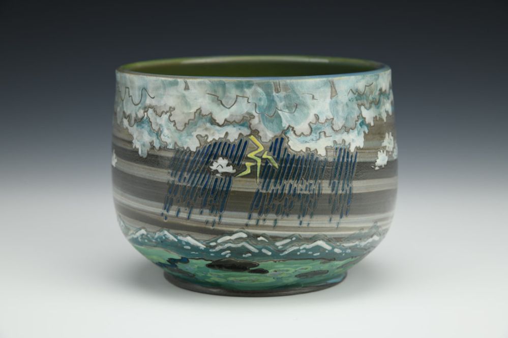 Pika and Whitebark Pine Cup