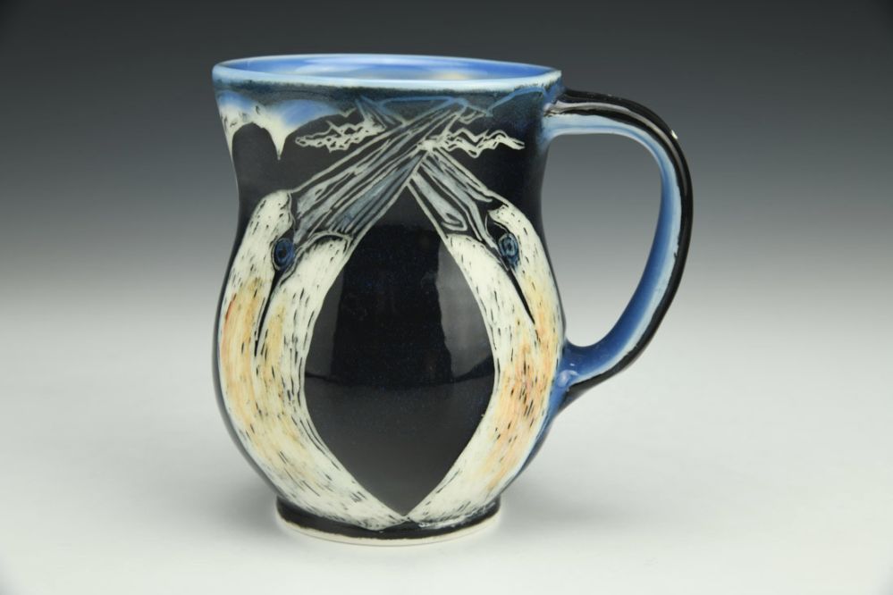 Northern Gannets Courting Mug
