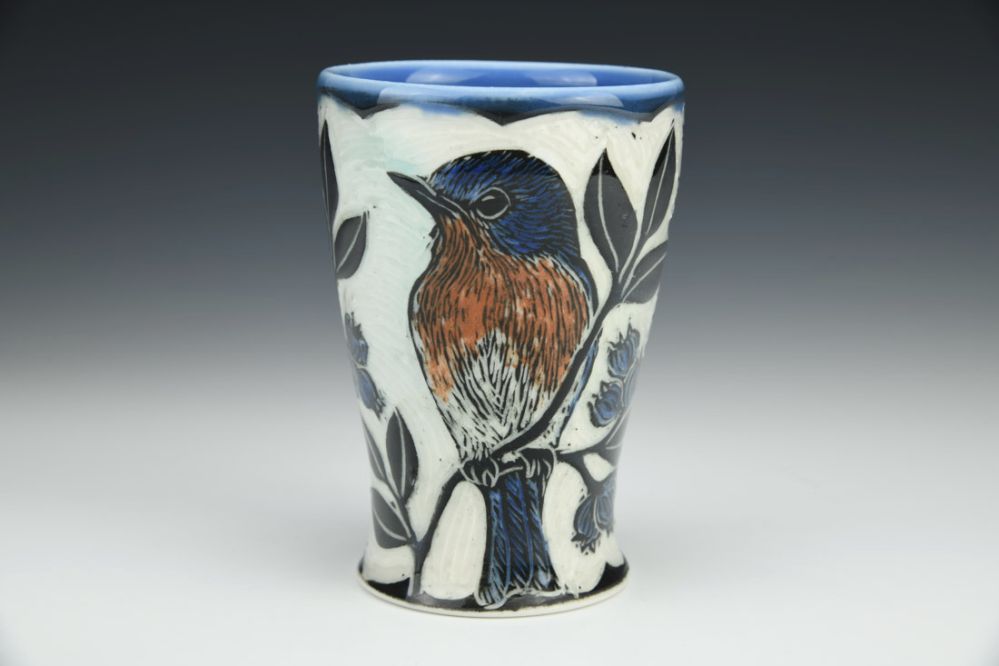 Eastern Bluebird Tumbler