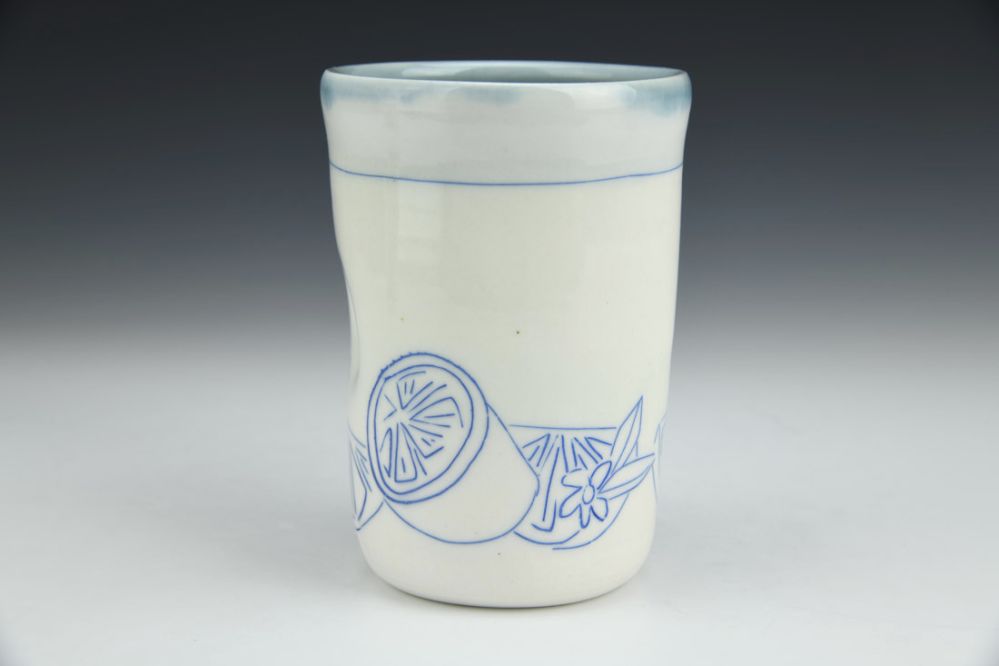 Ashley's Chinatown Blues Pinchy Tumbler