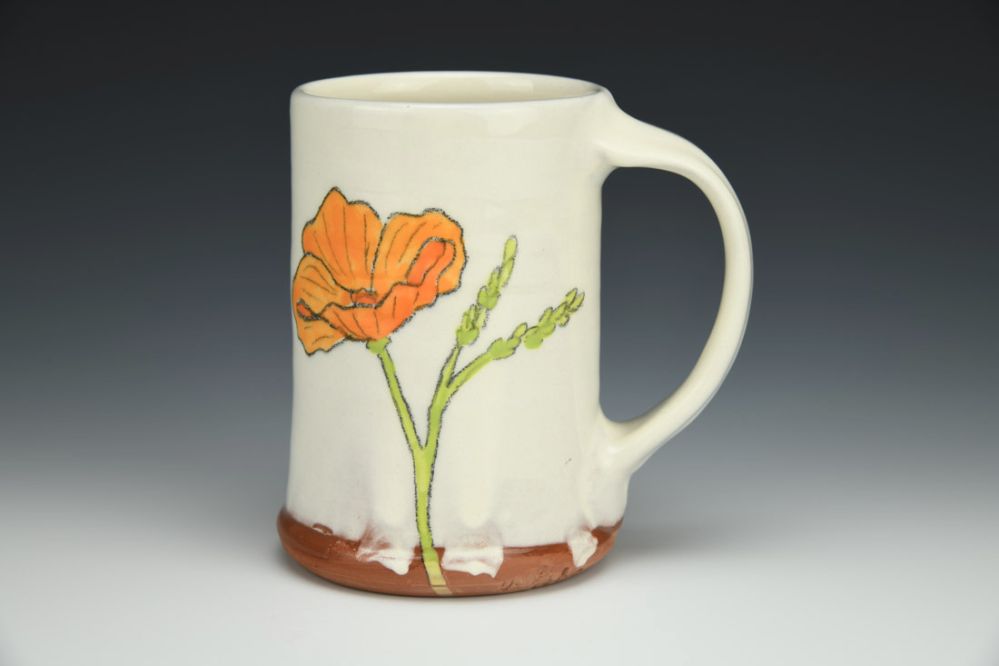 Californian Poppy Mug