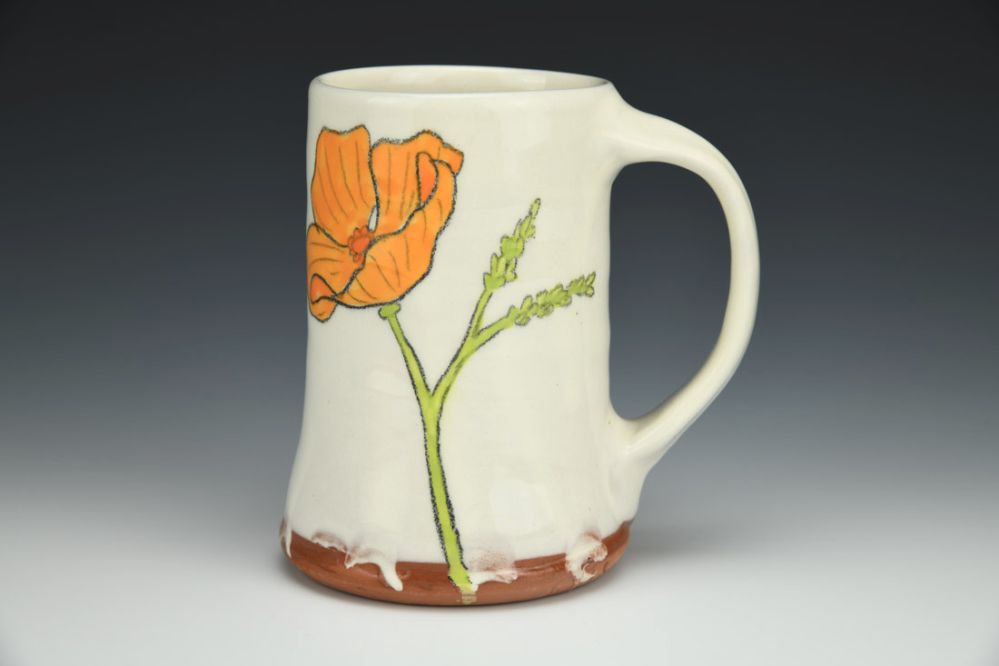 Californian Poppy Mug