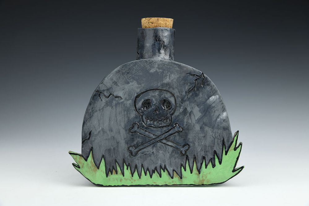 Headstone Spirits Bottle