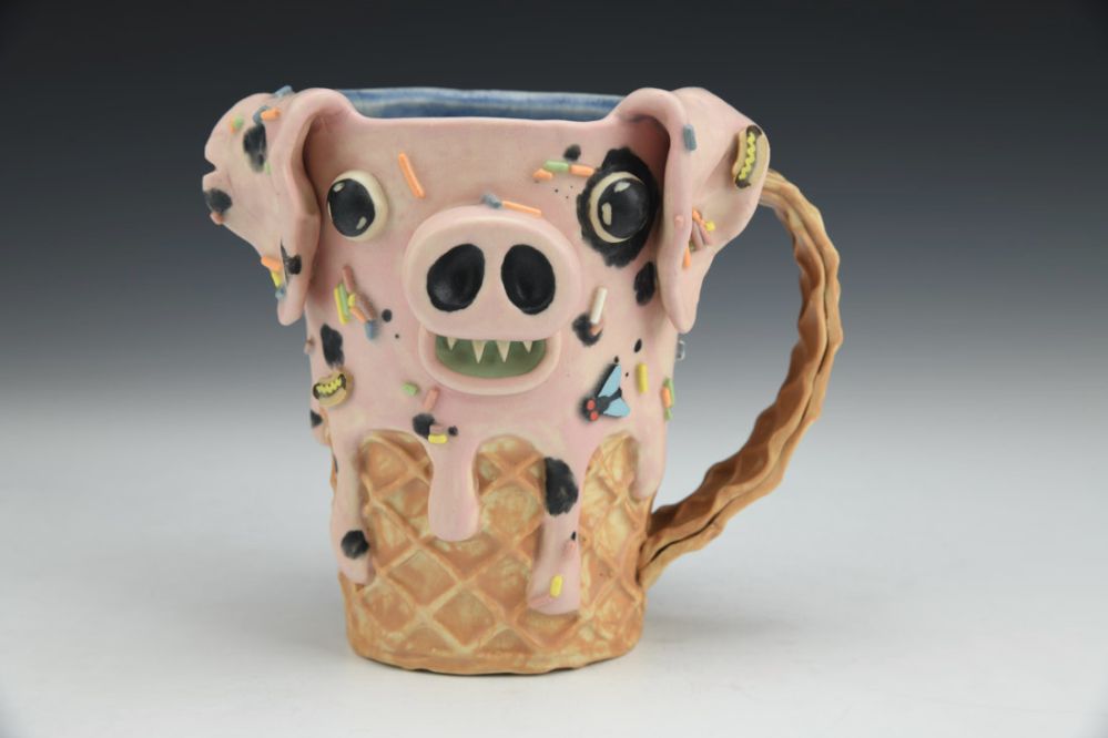 Pig Ice Cream Mug