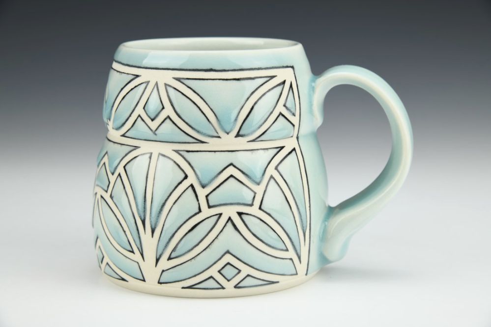 Jewel Mug in Celadon