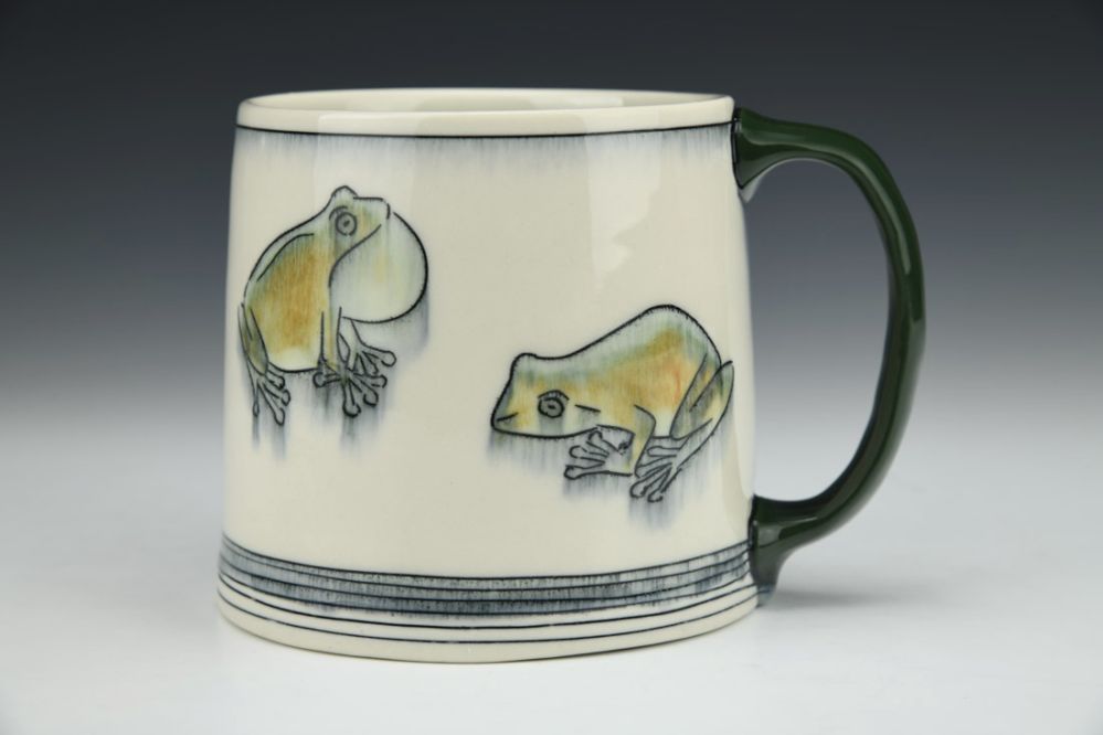 Peepers in My Pond Mug