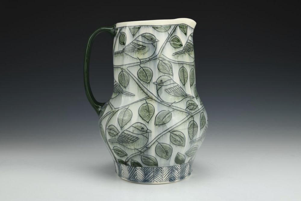 Chickadee Pitcher