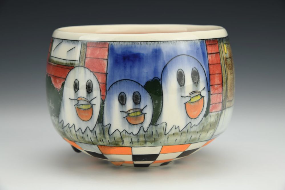 Trick or Treat Ghost Bowl