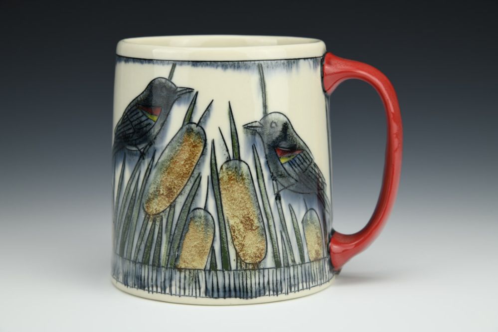 Red Winged Blackbird Mug