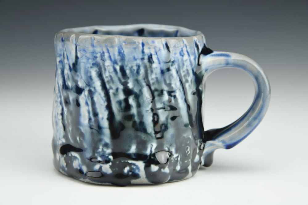 Blue Bark Mug