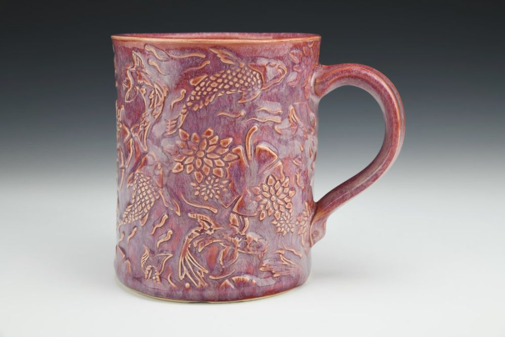 Large Koi Pond Mug