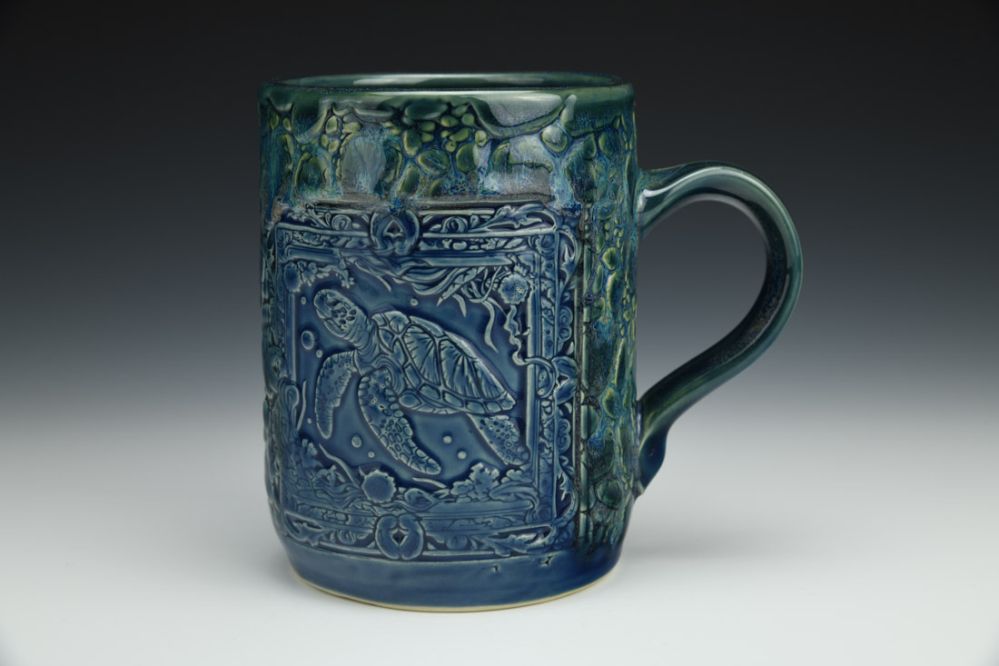 Deep Sea Turtle Mug