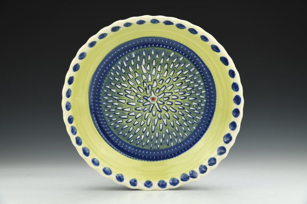 Lemon Curd Blueberry Pie