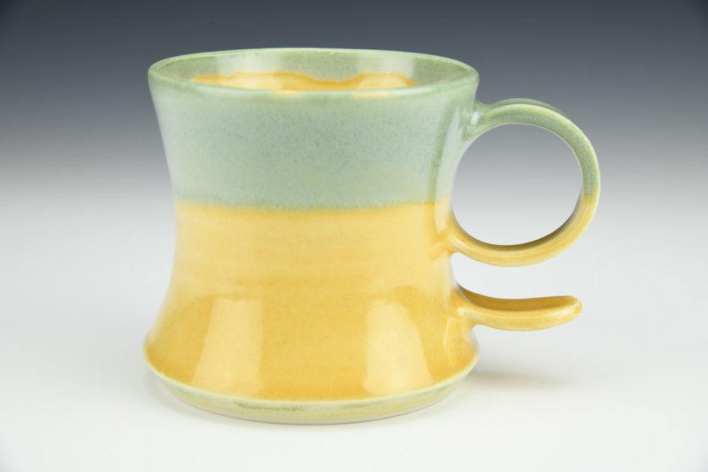 Two Piece Handle Mug