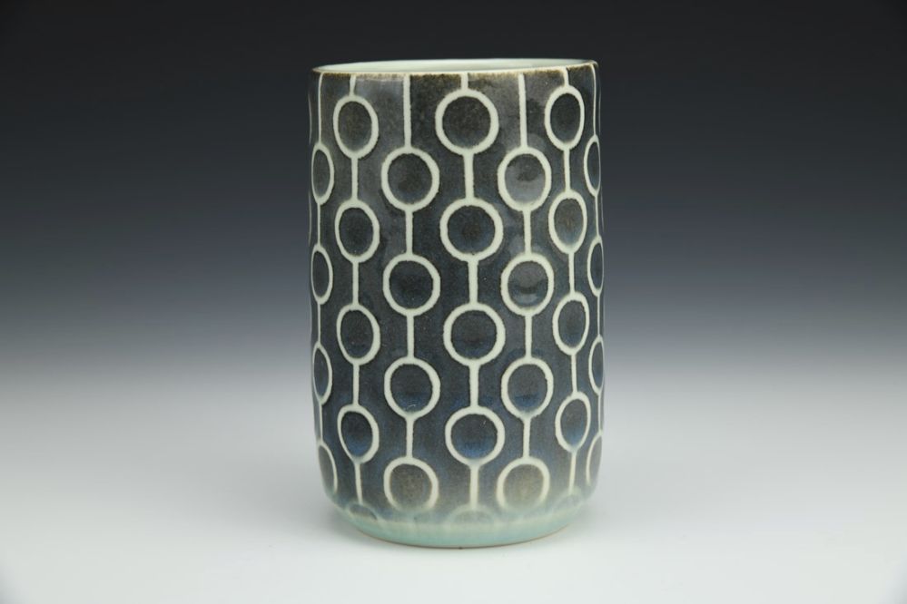 Black Circle Tumbler