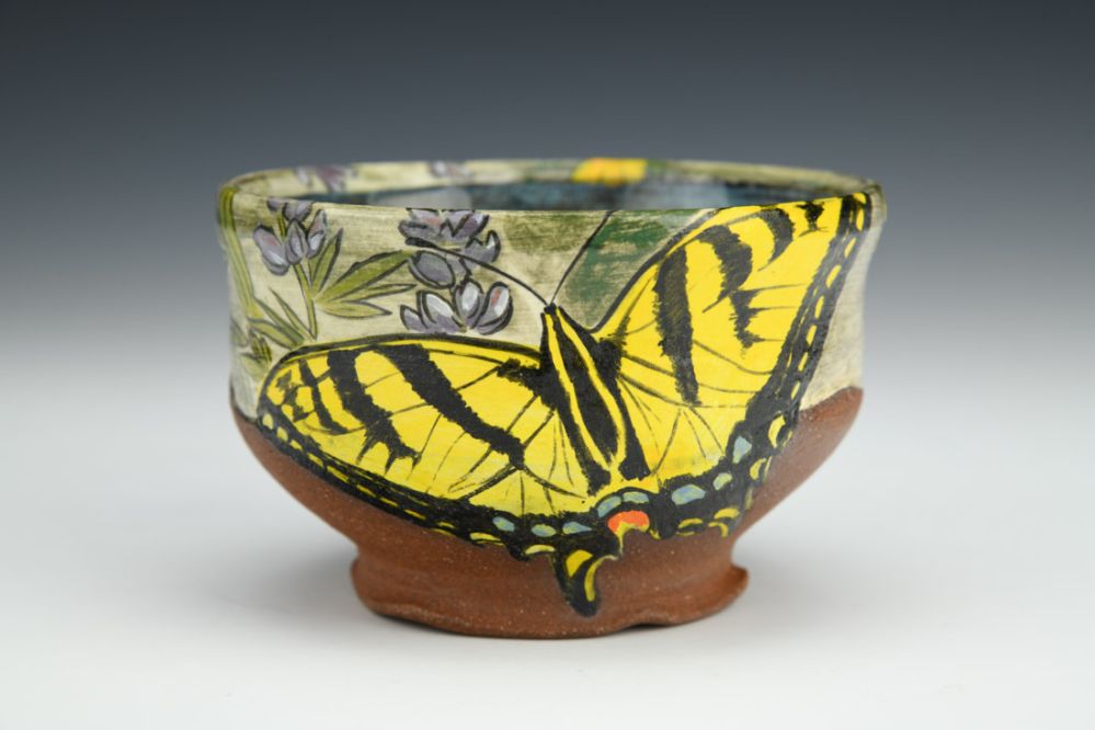 Lupine and Swallowtail