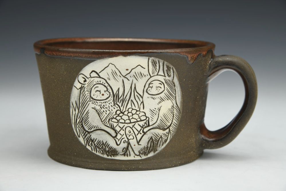 Illustrated Mug - Foraging with Friends