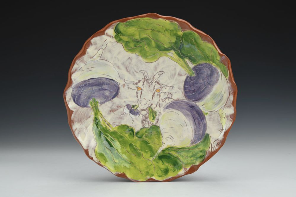 Goat and Turnips Plate