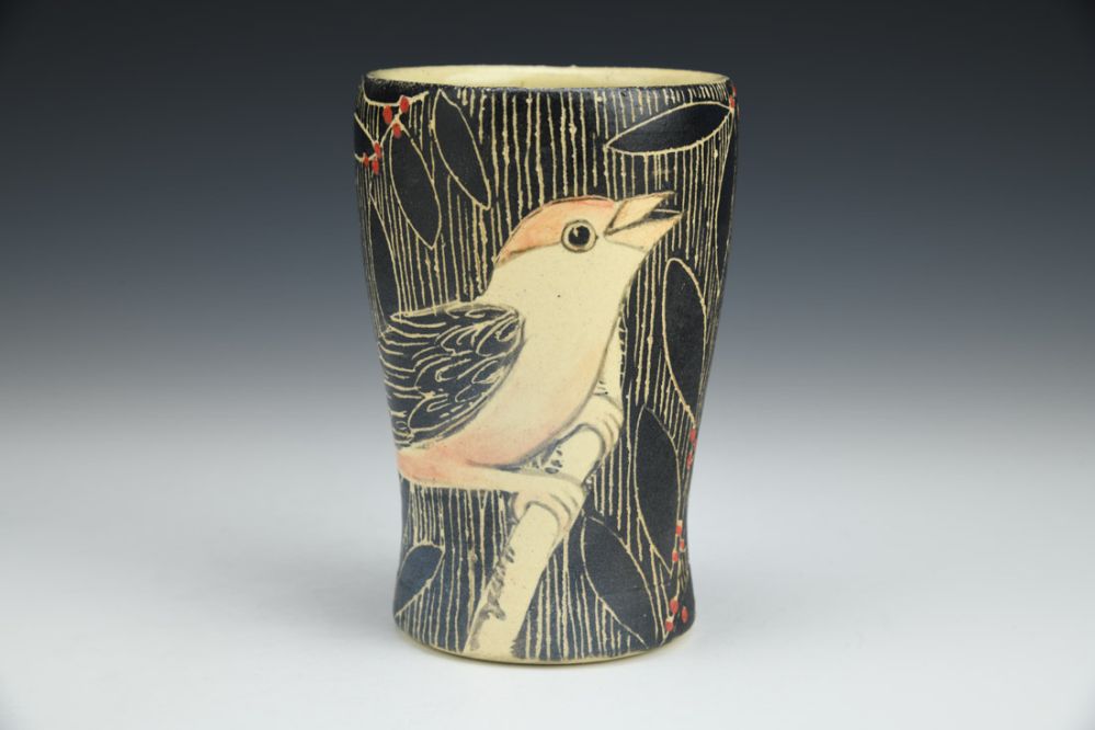 Bird Water Cup/Vase
