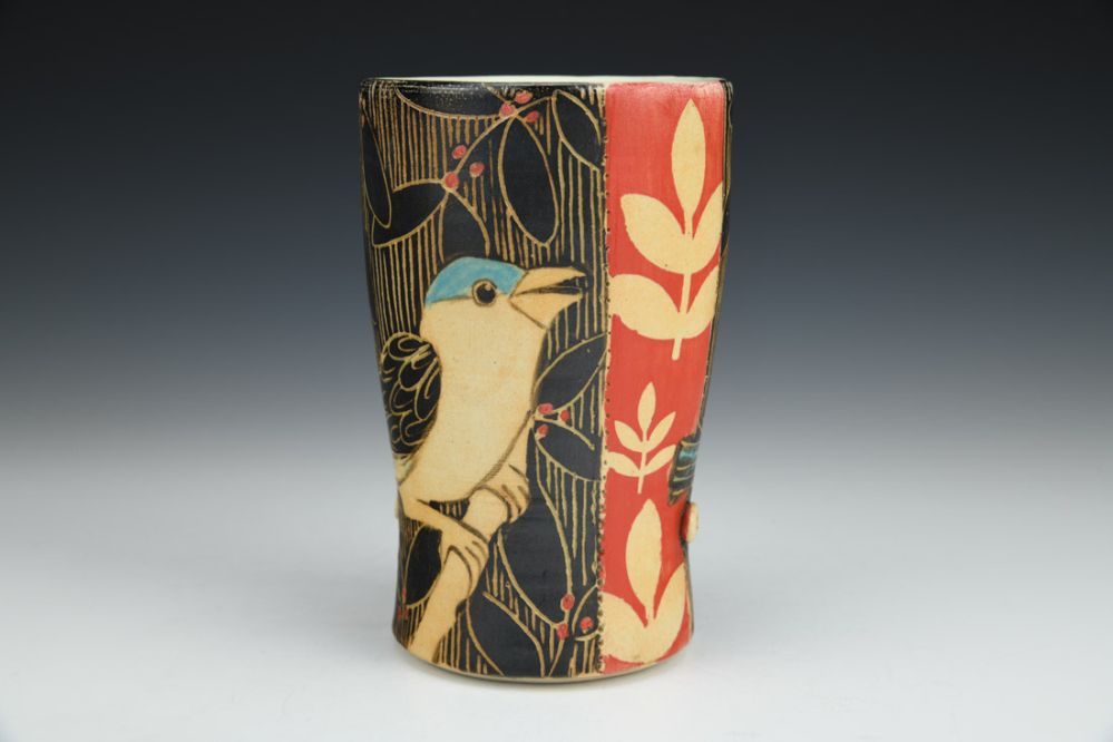 Bird Vase