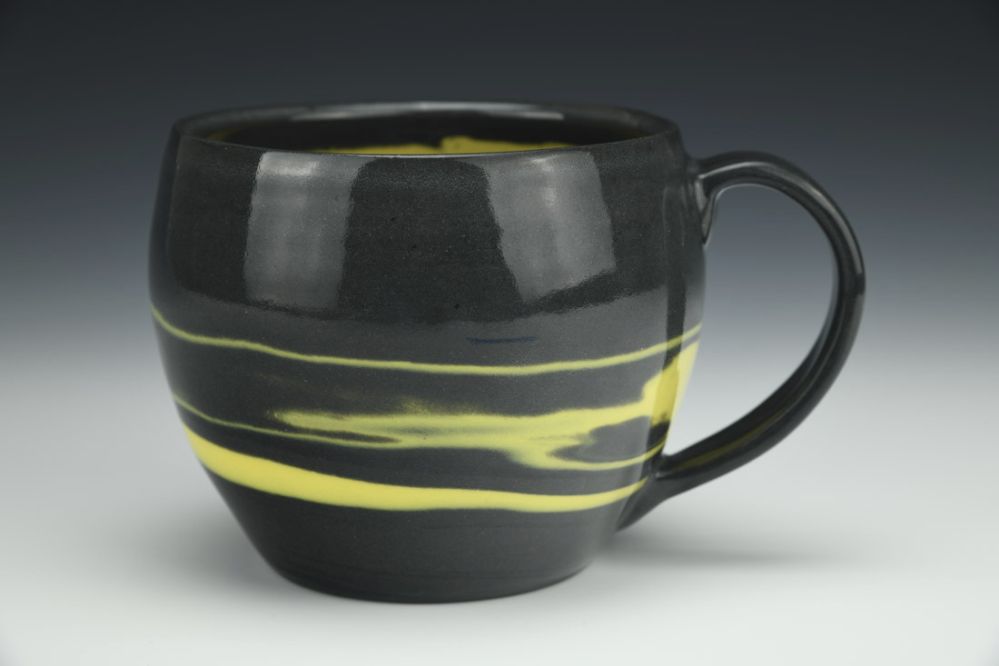 Yellow Swirl Mug