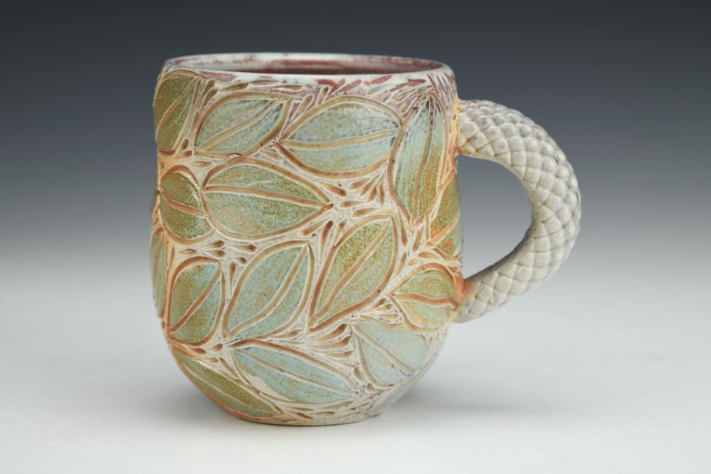 Sea Blue Vine Cup