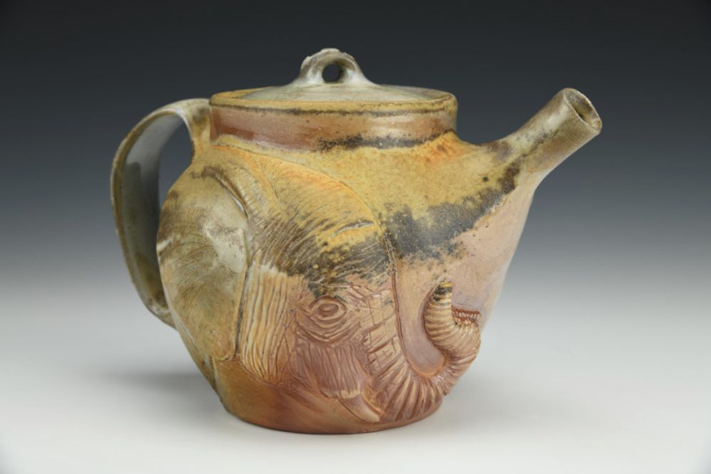 African Elephant Teapot