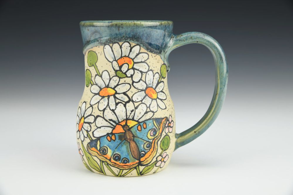 Brequest of Daisies & Buckeye