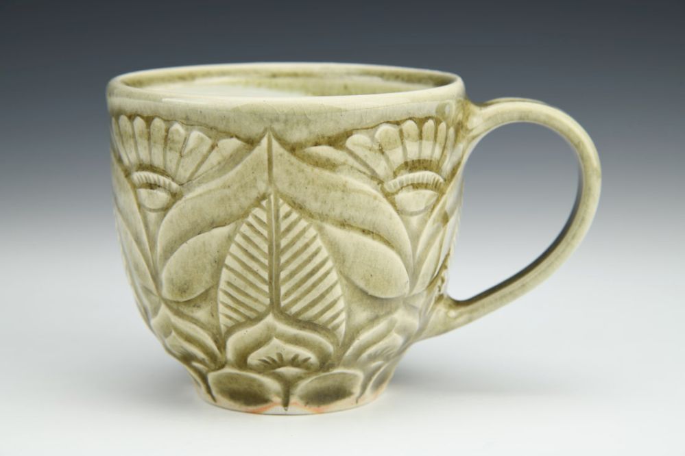 Green Celadon Mug