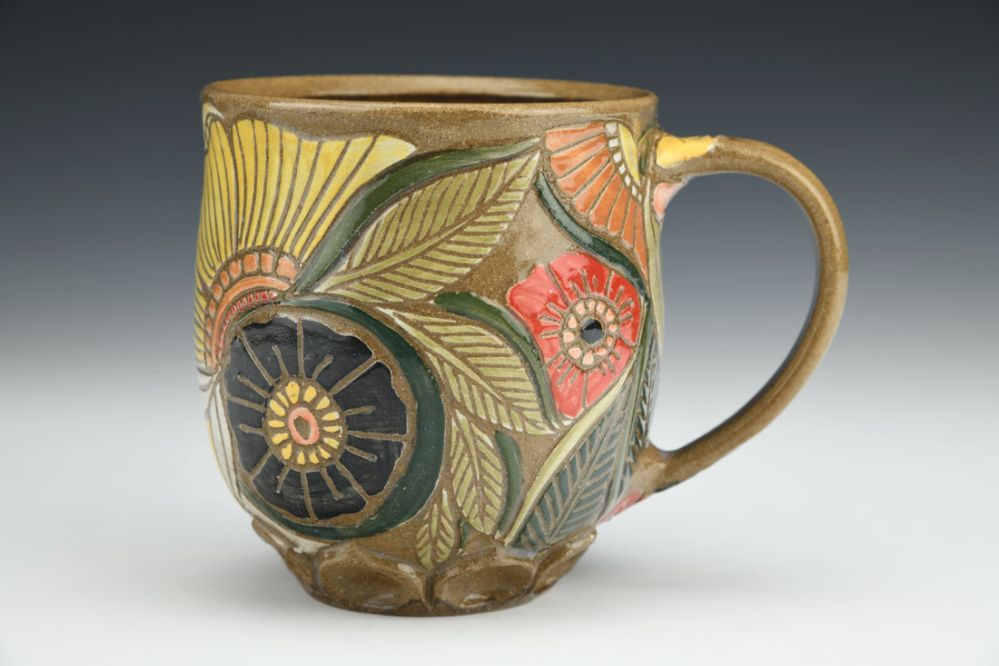 Yellow Flower Mug