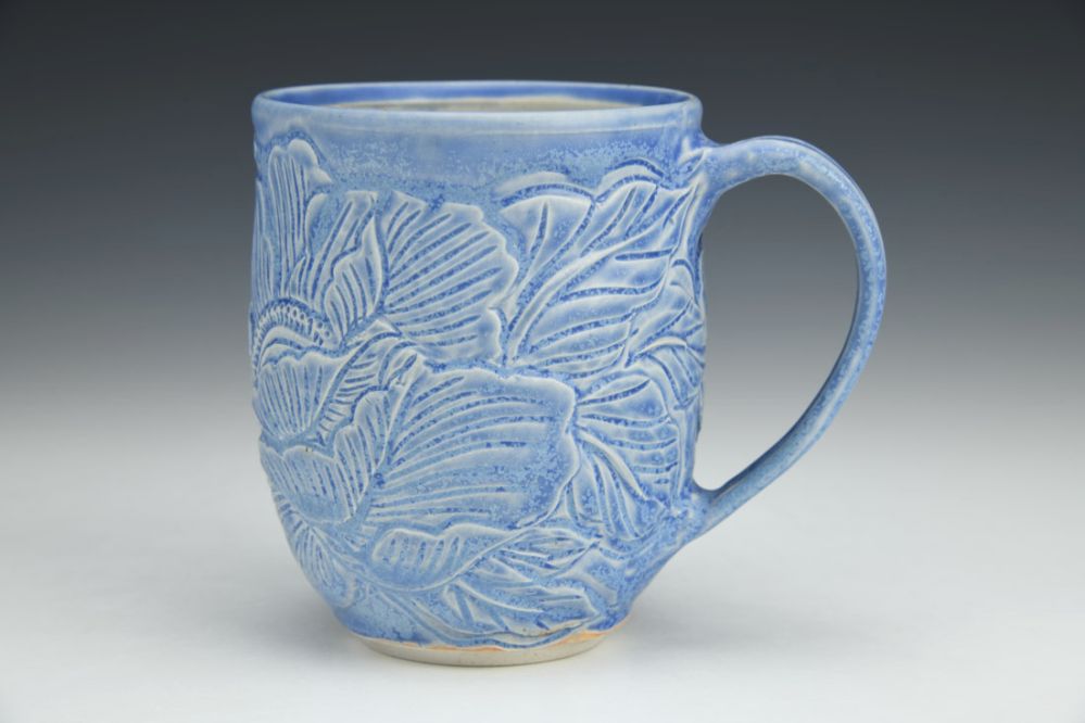 Blue Flower Mug