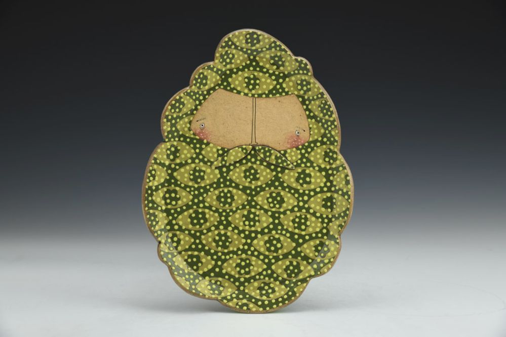 Beard Side Plate - Green