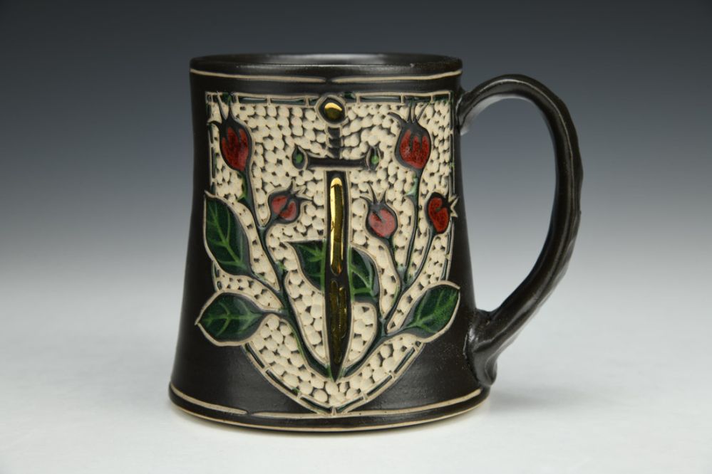 Rose Hip and Sword Mug