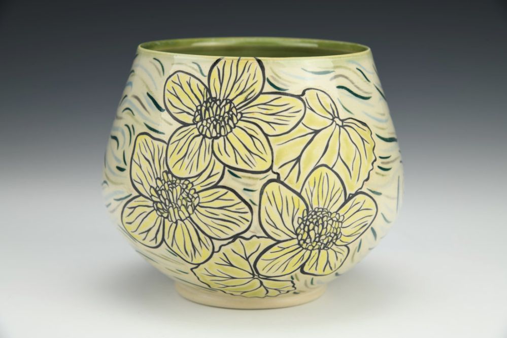 Marsh Marigold Vase