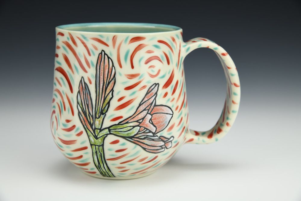 Amaryllis Mug