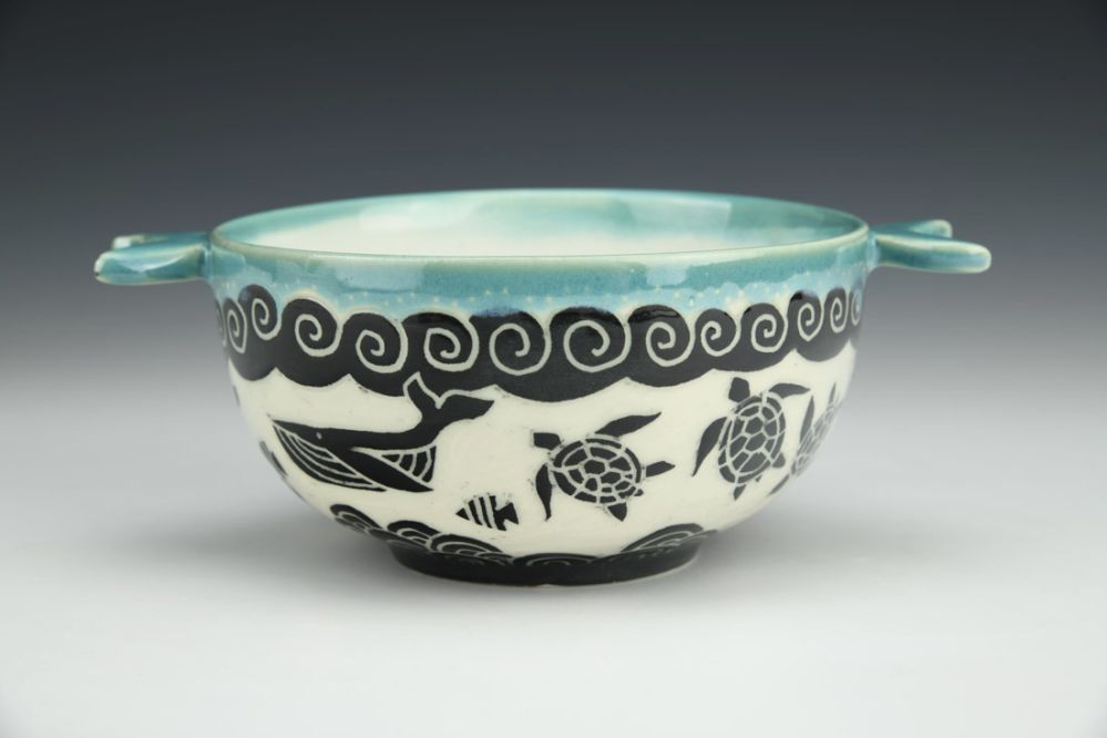 Whale/Turtle Small Bowl