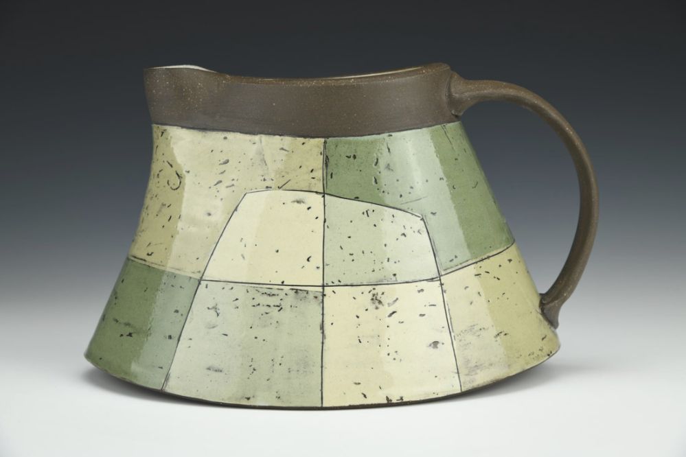 Oval Pitcher - Green