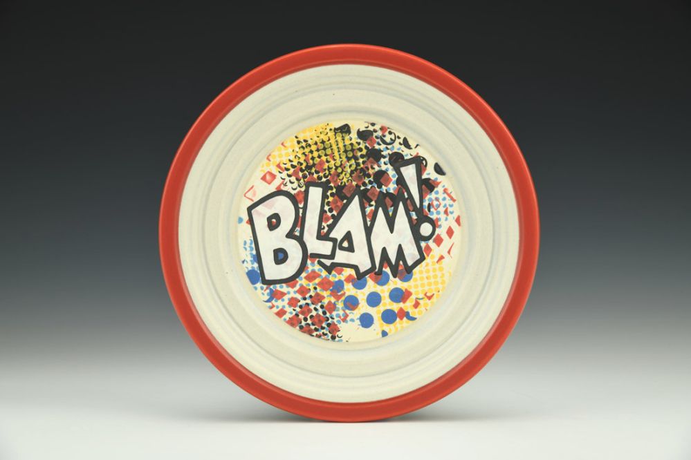 BLAM! Tondo Plate