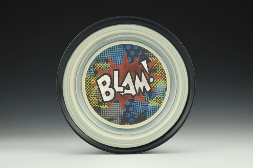 BLAM! Tondo Plate