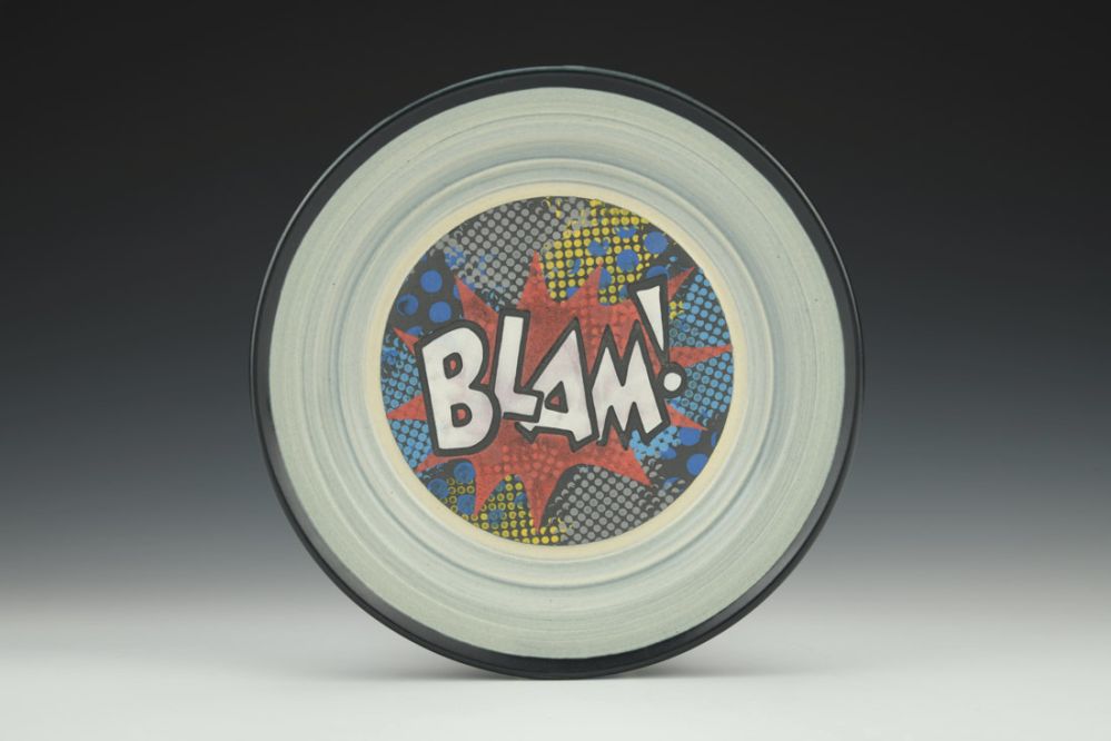 BLAM! Tondo Plate