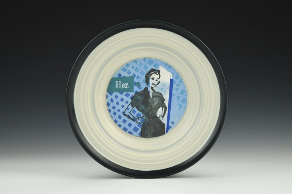 Her. Tondo Plate