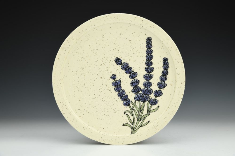 Lavender Dinner Plate