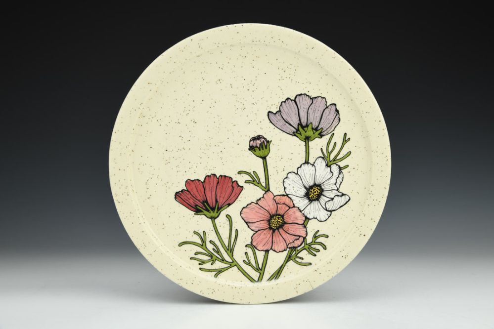 Cosmos Dinner Plate