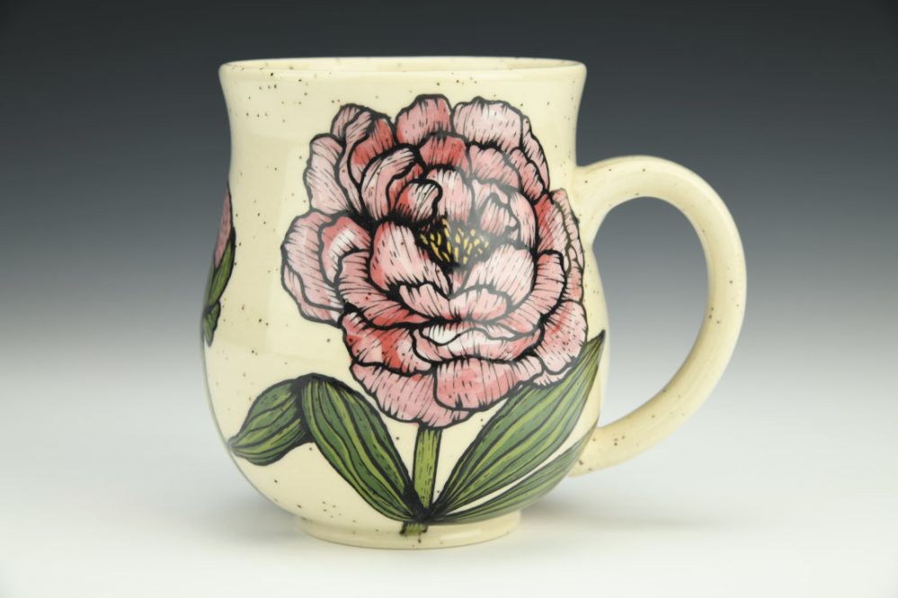 Peony Mug