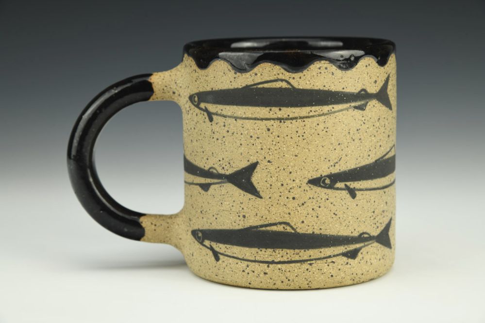 Swimming Sardine Mug