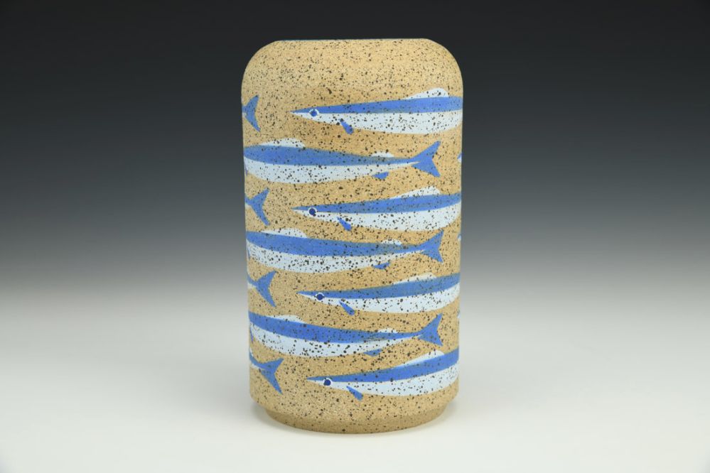 Swimming Sardine Vase