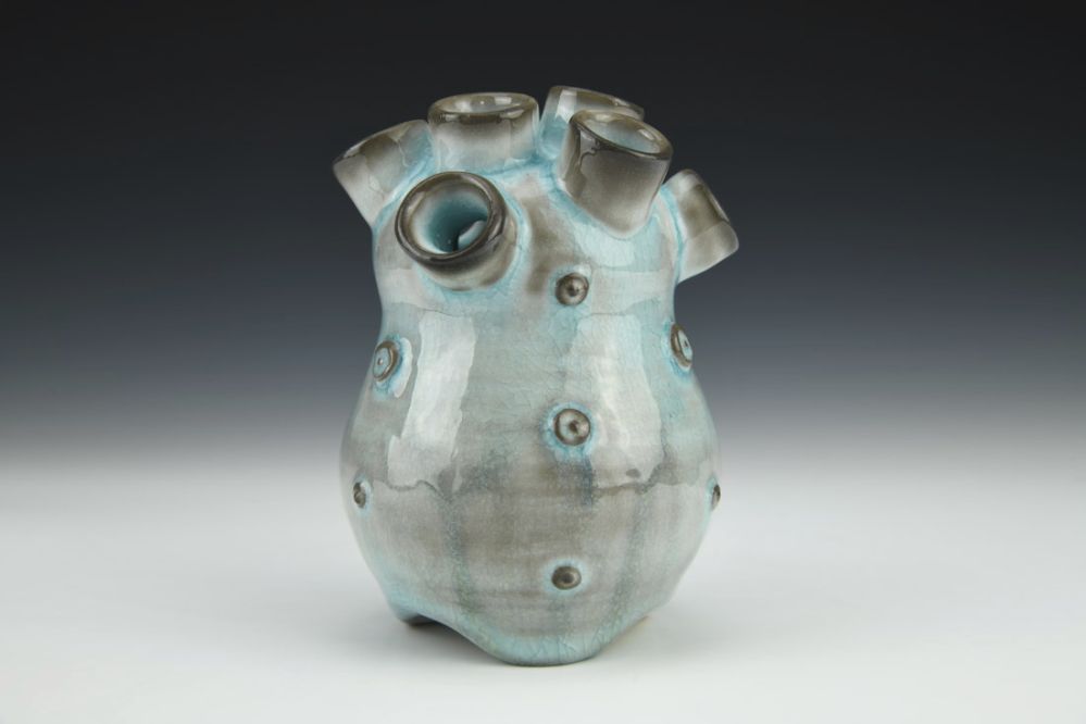 Celadon Bud Vase