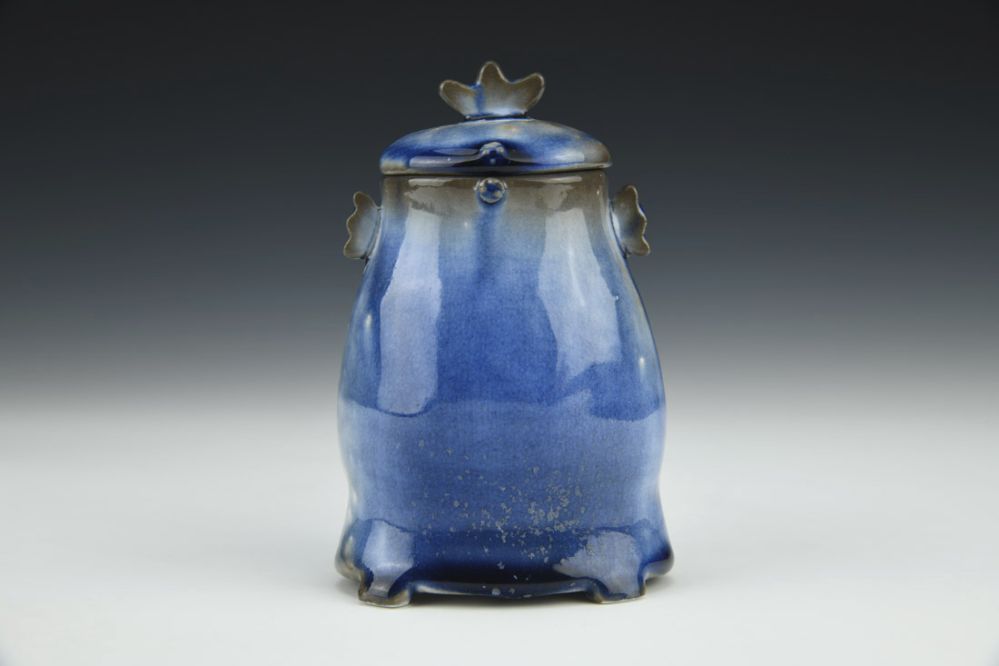 Lidded Vase