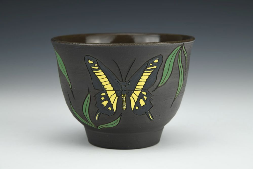 Swallowtail Tea Bowl